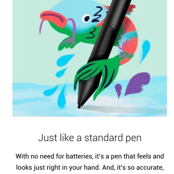 WACOM One Drawing Tablet - Like New with All Accessories Included - Picture 5 of 7